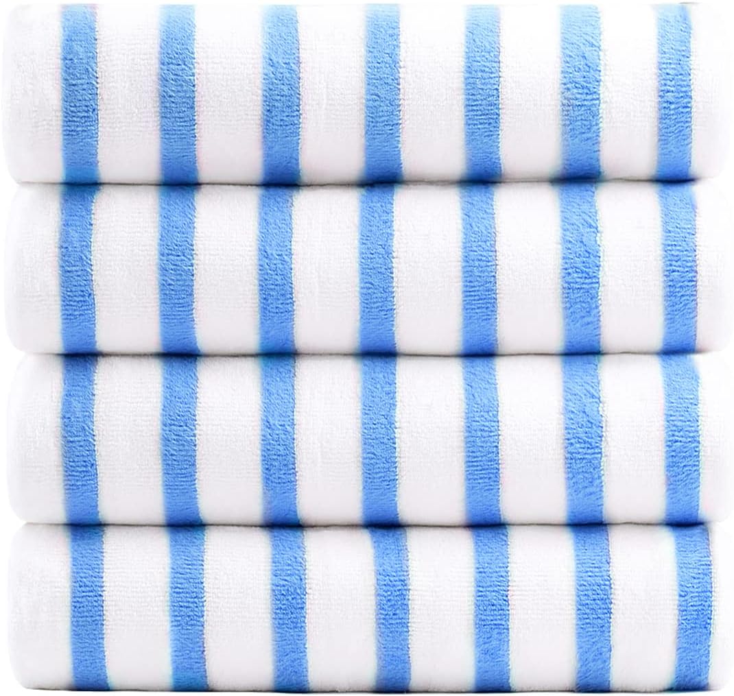 Detalle 2 de JML Beach Towels Microfiber 4-Pack 30" x 60" 🏖