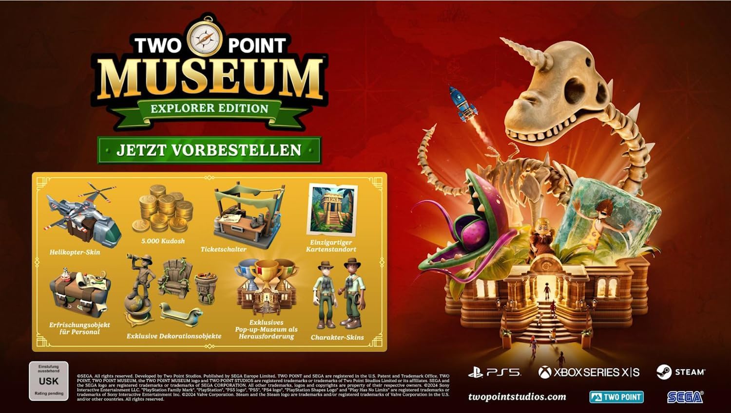 Detalle de Two Point Museum Explorer Edition Xbox Series X