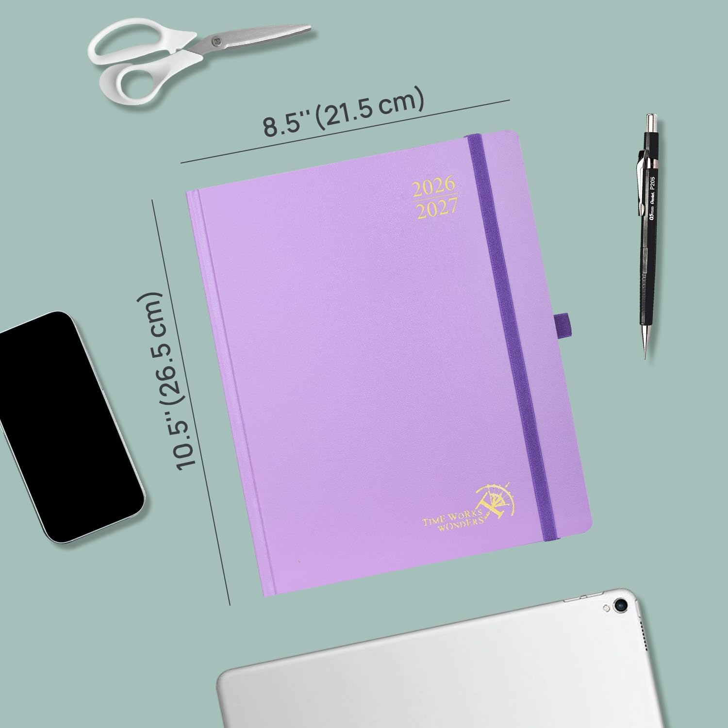 Detalle 2 de POPRUN Academic Planner, 8.5 x 10.5 inches