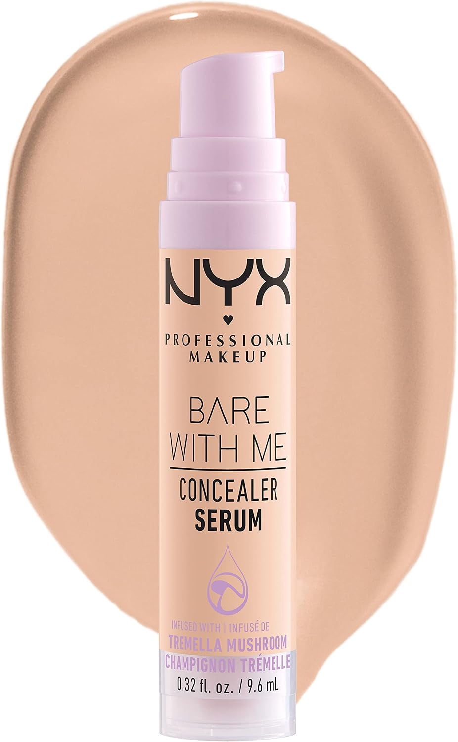 Detalle de NYX Professional Makeup Bare With Me Siero Correttore Naturale, Copertura Media – Vanilla (9,6 ml)