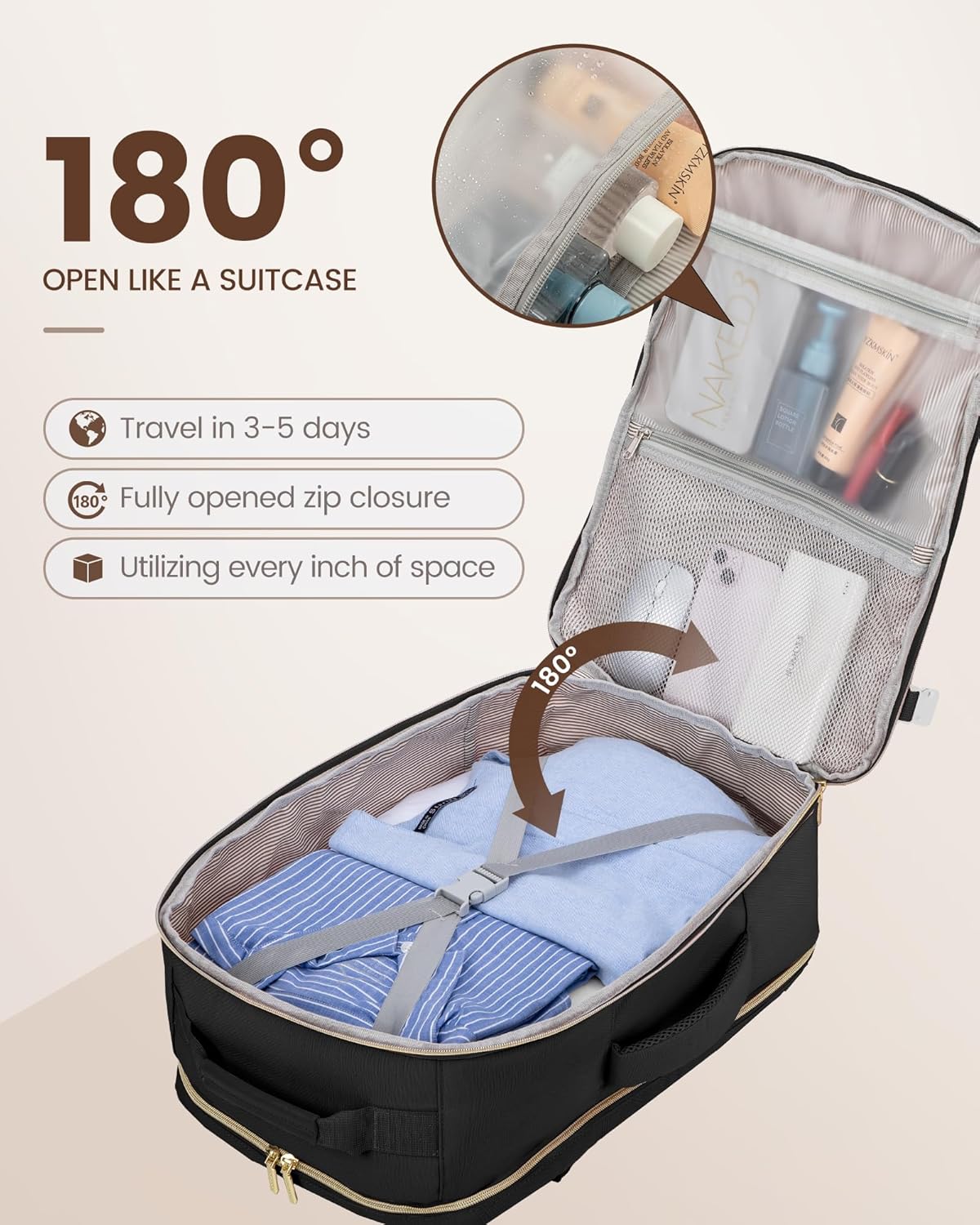 Thumbnail 1 de LOVEVOOK 40L Travel Backpack