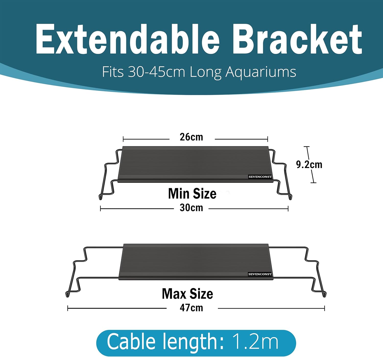 Thumbnail 6 de SEVENCONST 24/7 Mode LED Aquarium Light