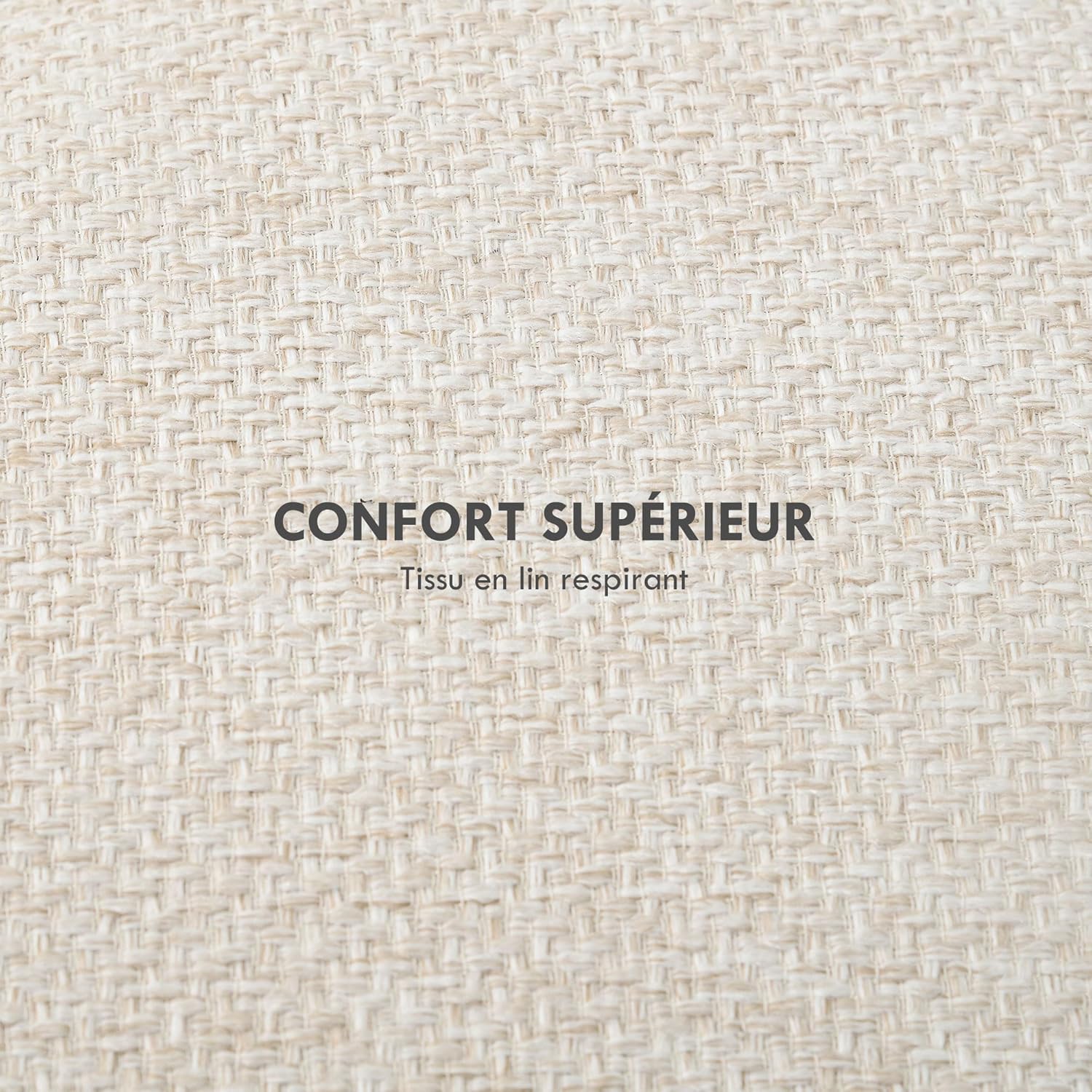 Thumbnail 3 de HOMCOM Pouf Rond Repose-Pieds Tabouret avec Coffre de Rangement