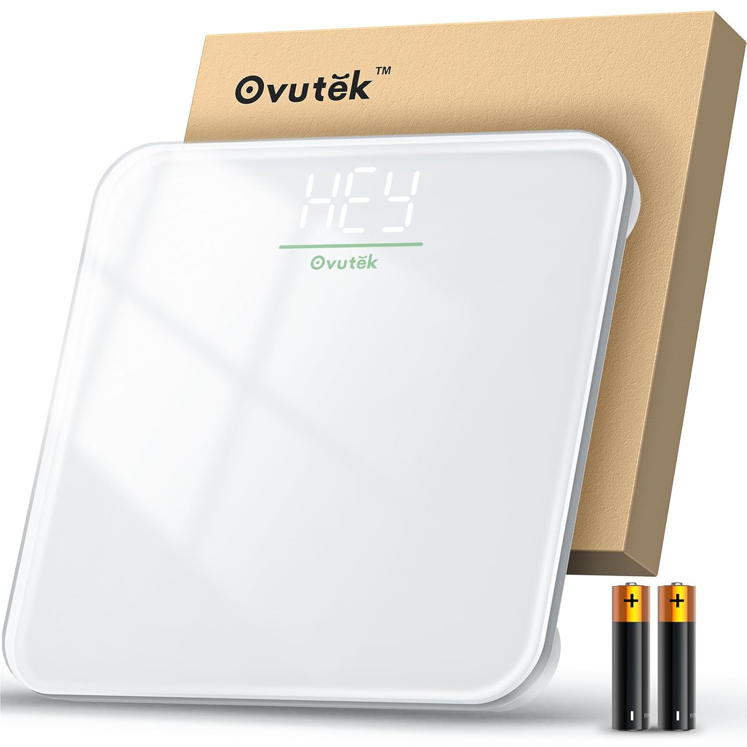 Thumbnail 6 de Ovutek Pink Bathroom Scale: High-Accuracy Digital Weighing With Durable Tempered Glass