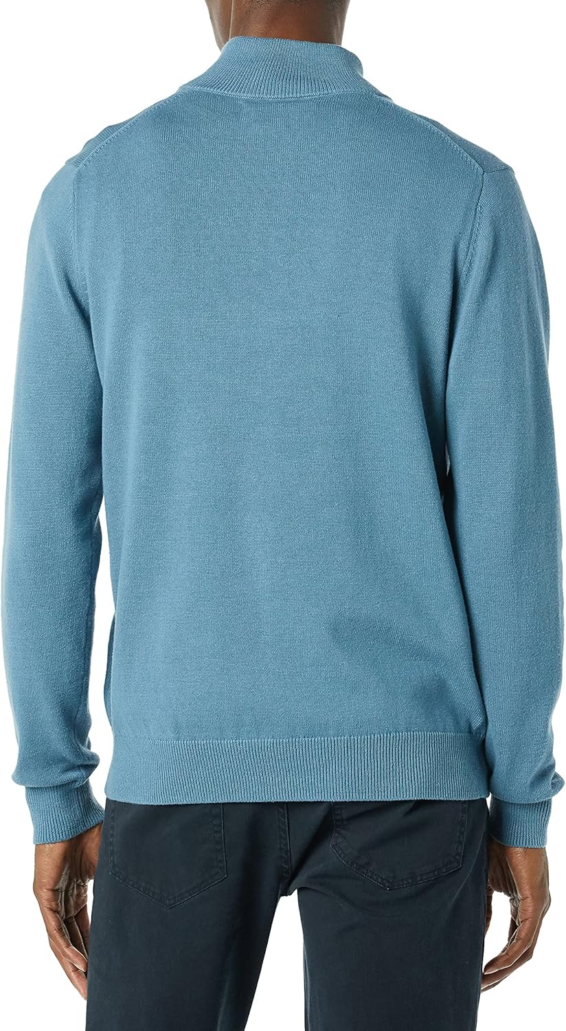 Thumbnail 1 de Amazon Essentials Herren Pullover mit Viertelreißverschluss aus 100% Baumwolle – Normal Passform