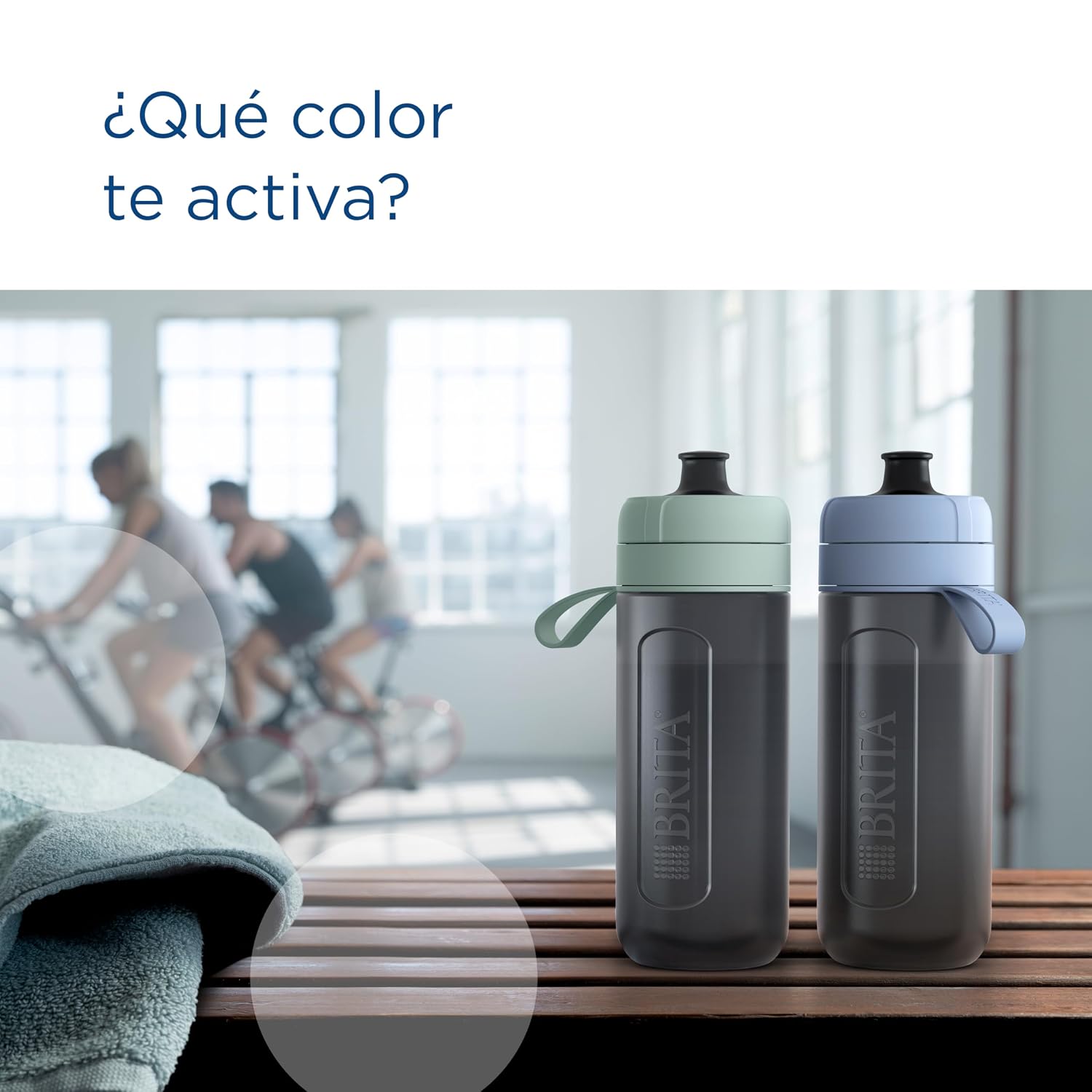 Thumbnail 4 de BRITA Botella Deportiva ACTIVE Azul Oscuro 600ml con 2 filtros 💧