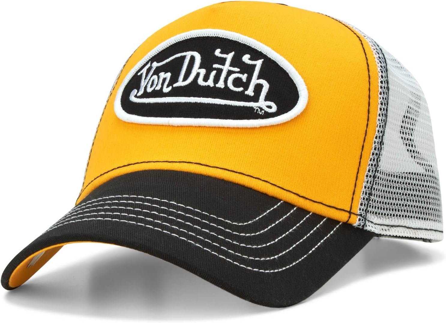 Thumbnail 4 de Von Dutch Trucker Hat Adjustable Curved Bill