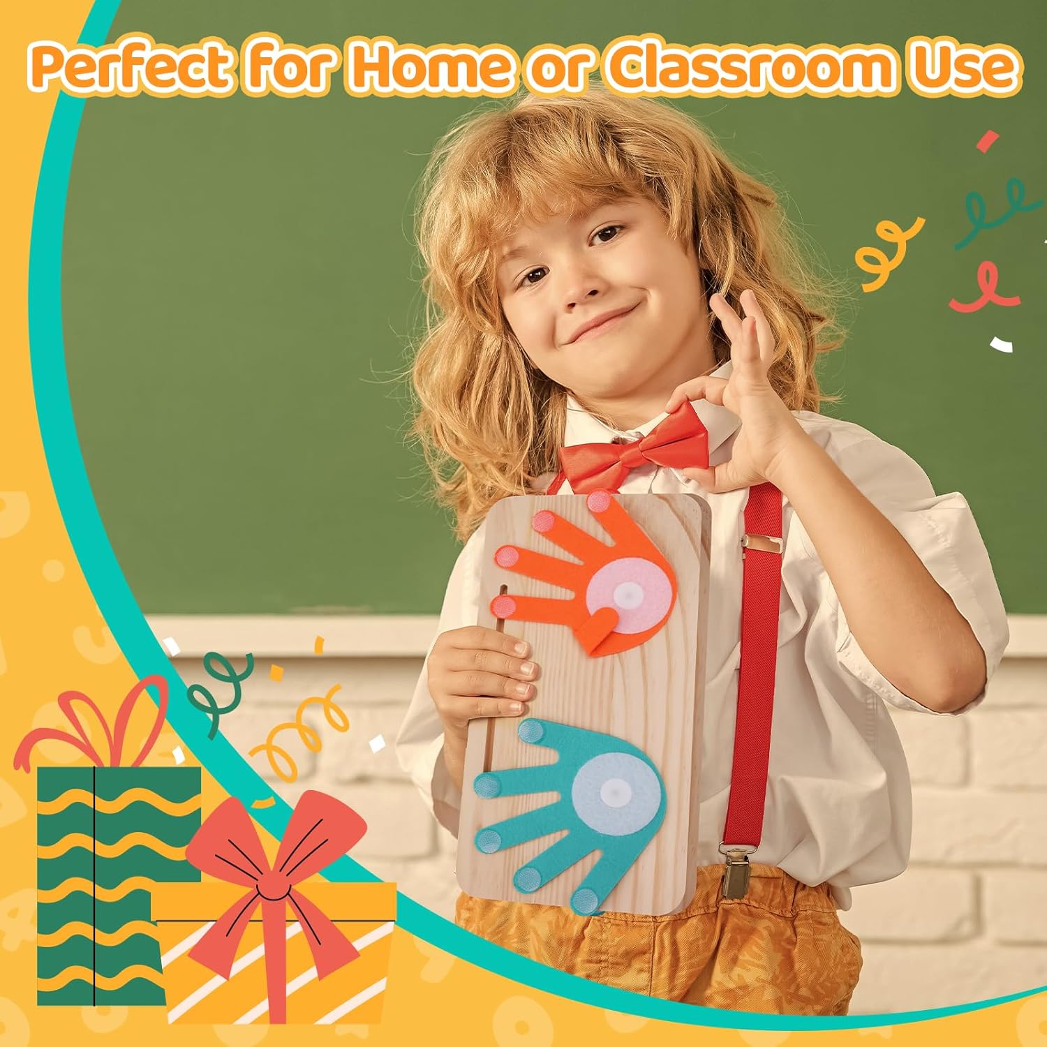 Thumbnail 6 de Montessori Learning Toys Double‑Sided Number Tracing Board