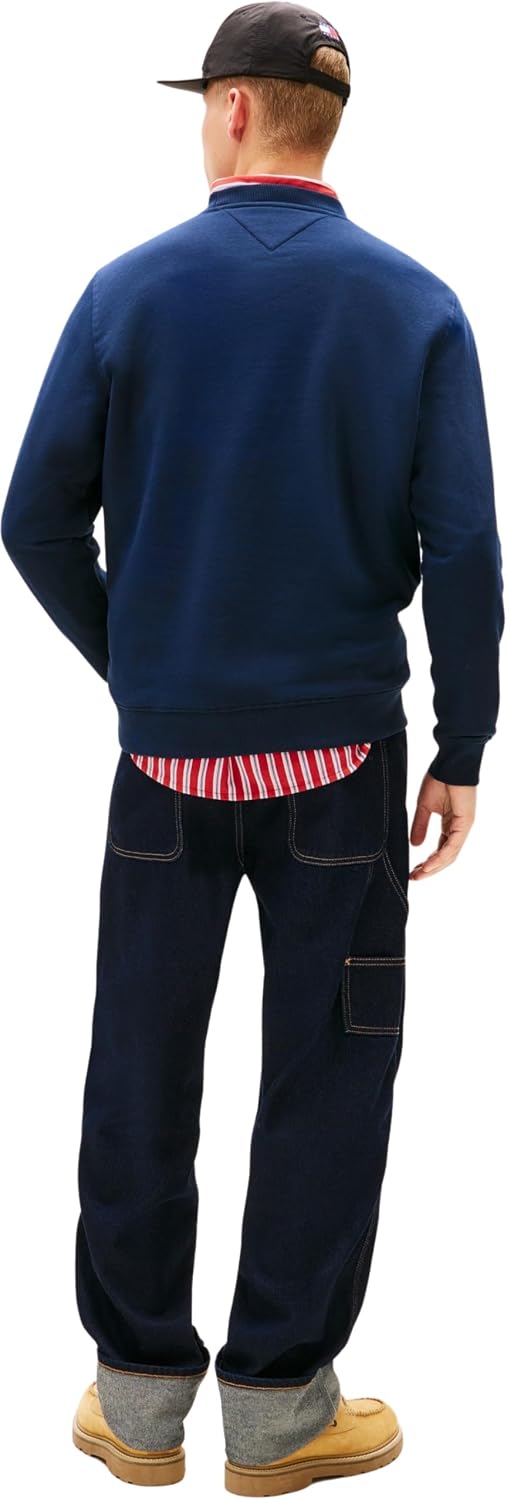 Detalle 2 de Tommy Jeans Felpa Linear Scollo Rotondo