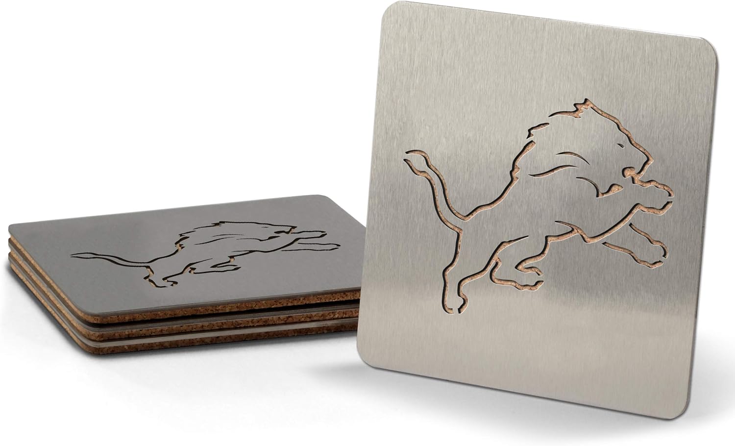 Detalle de YouTheFan NFL Seattle Seahawks Boasters (Set of 4 Coasters)