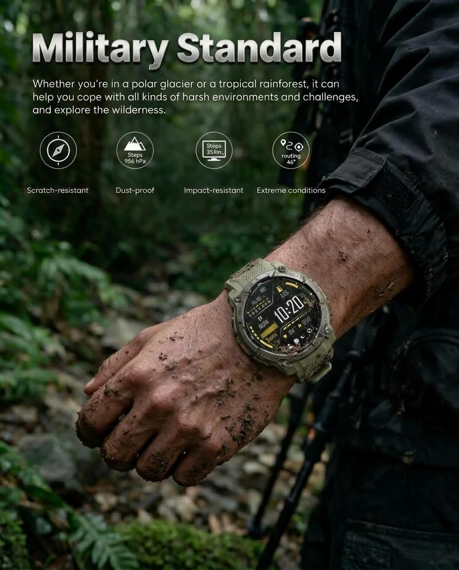 Thumbnail 6 de SOUYIE Smartwatch with 1.43-Inch AMOLED Display
