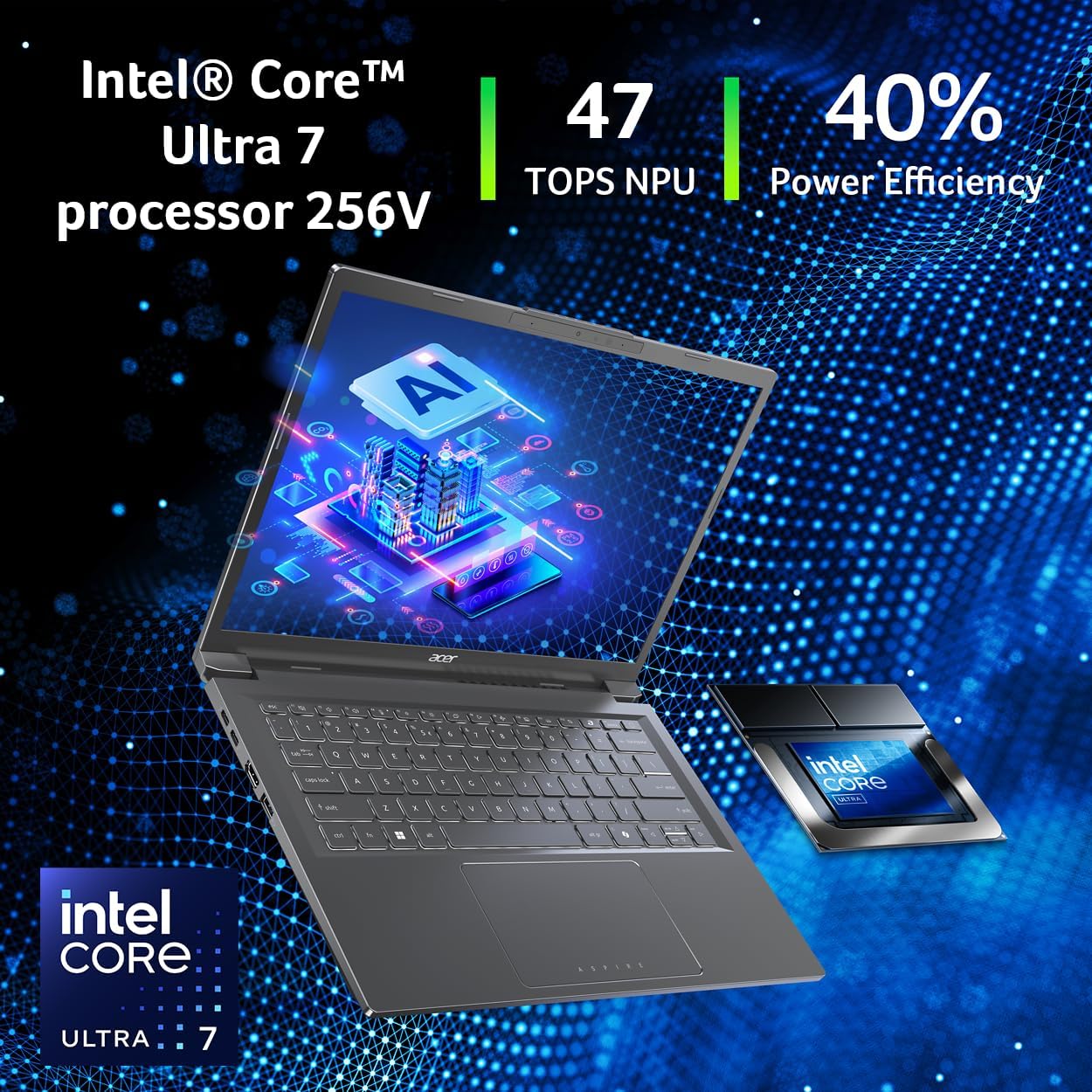 Detalle 2 de acer Aspire 14 AI Copilot+ 1TB SSD