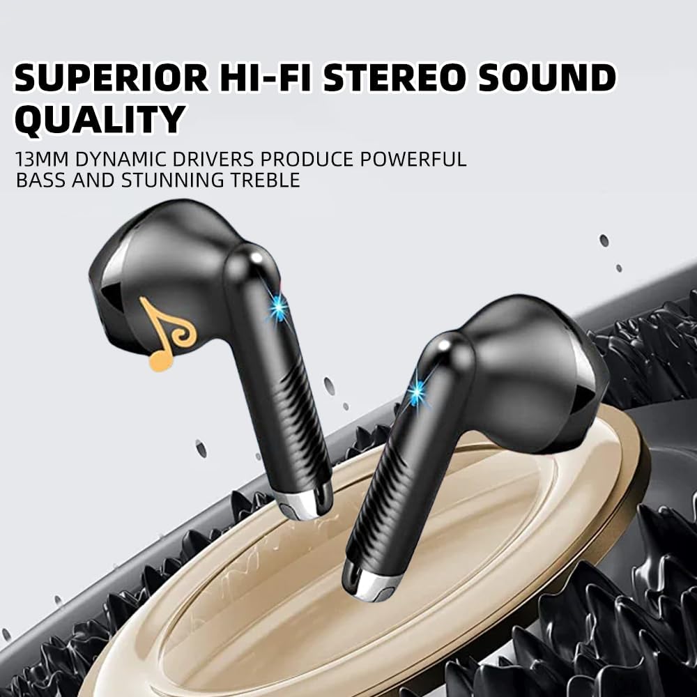 Thumbnail 5 de PWTEK Wireless Earbuds 56H battery