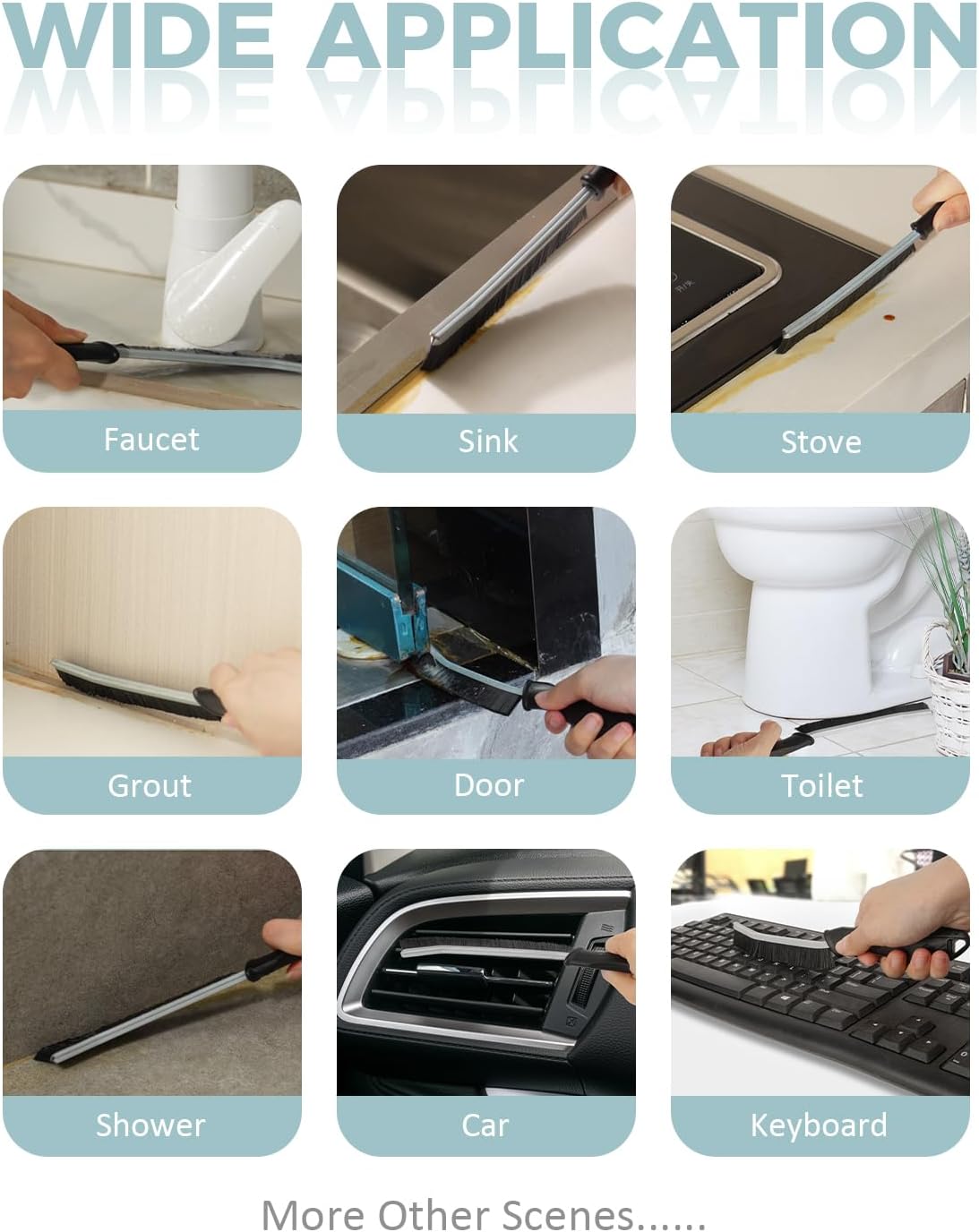 Thumbnail 5 de SXhyf cleaning brush for grout gaps