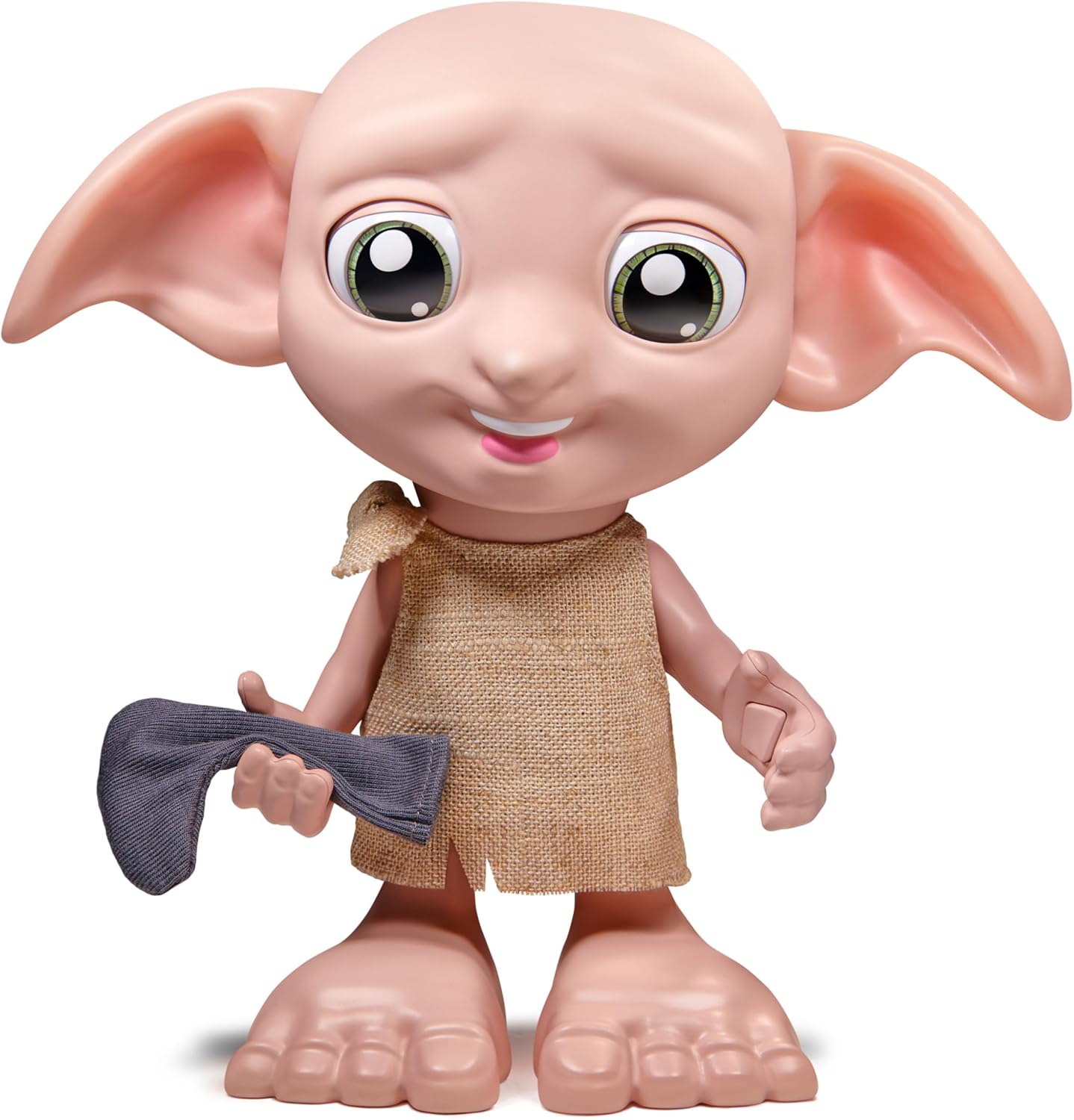 Detalle de Wizarding World Magical Dobby 21,6 cm interactivo 🎎