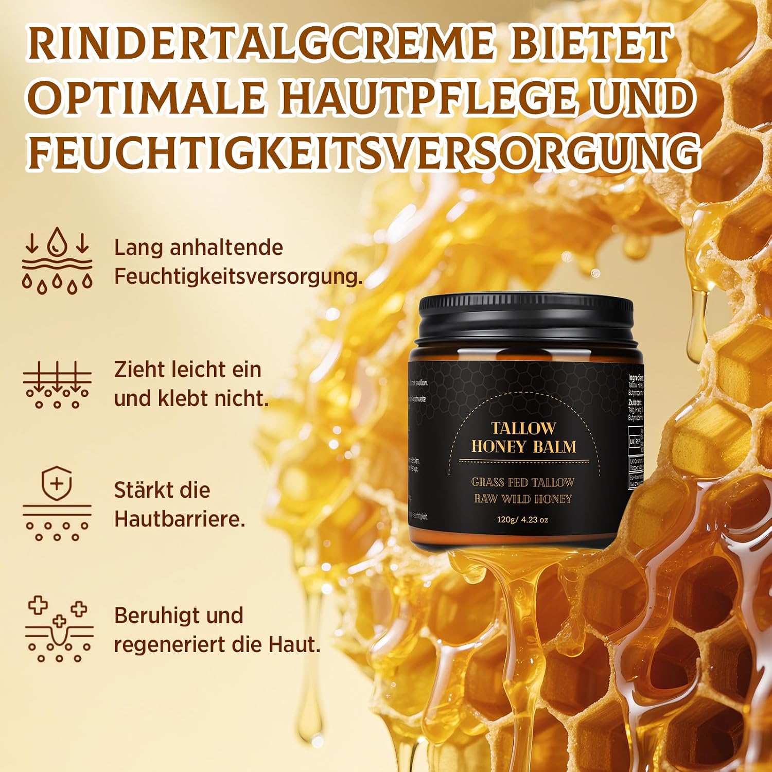 Thumbnail 4 de Beef Tallow Creme 120g – Rindertalg Feuchtigkeitsbalsam