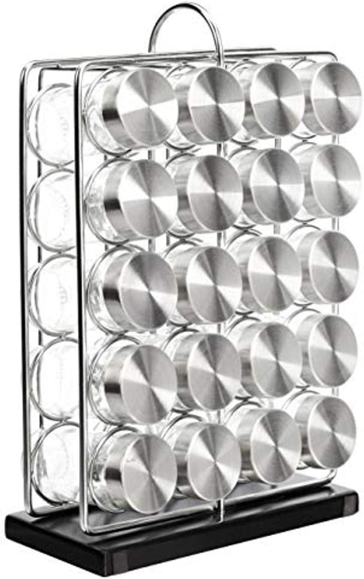 Detalle de Amazon Basics 20-Jar Vertical Spice Rack