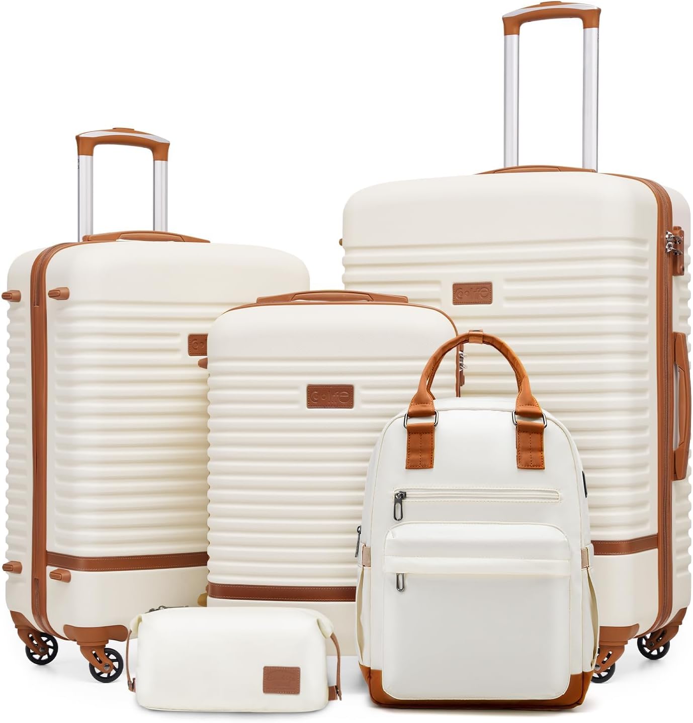 Detalle de COOLIFE Koffer 5tlg Set 3 Größen