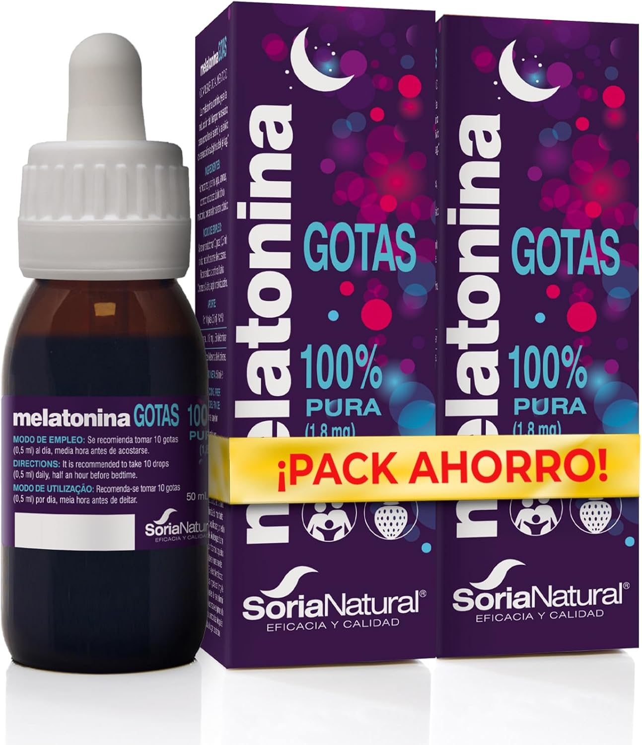 Thumbnail 6 de Soria Natural Melatonina Pura Gotas 1.8 mg