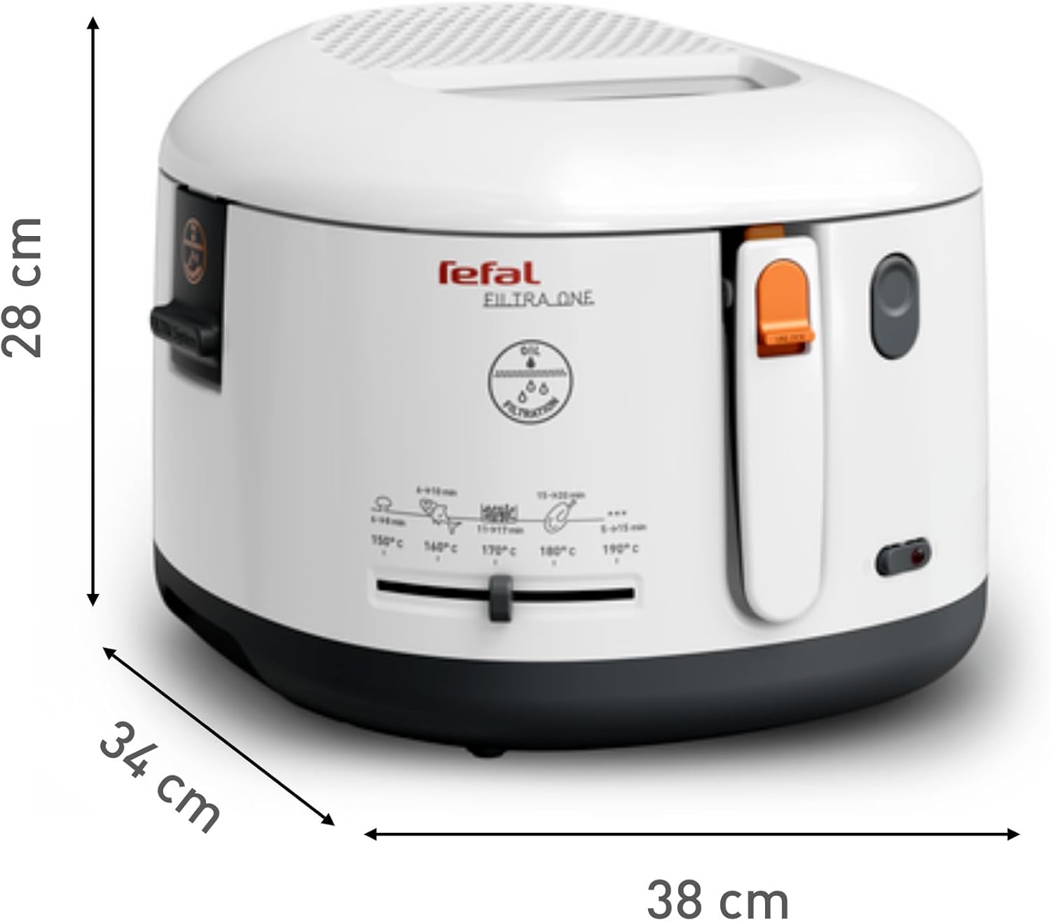Thumbnail 5 de Tefal Filtra One Blanche FF163111 : friteuse classique avec filtration de l’huile