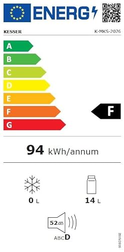 Thumbnail 9 de KESSER Mini réfrigérateur 2 en 1 — Glacière portable de 15 litres avec fonction chauffage, AC/DC 220-240 V / 12 V et prise allume-cigares