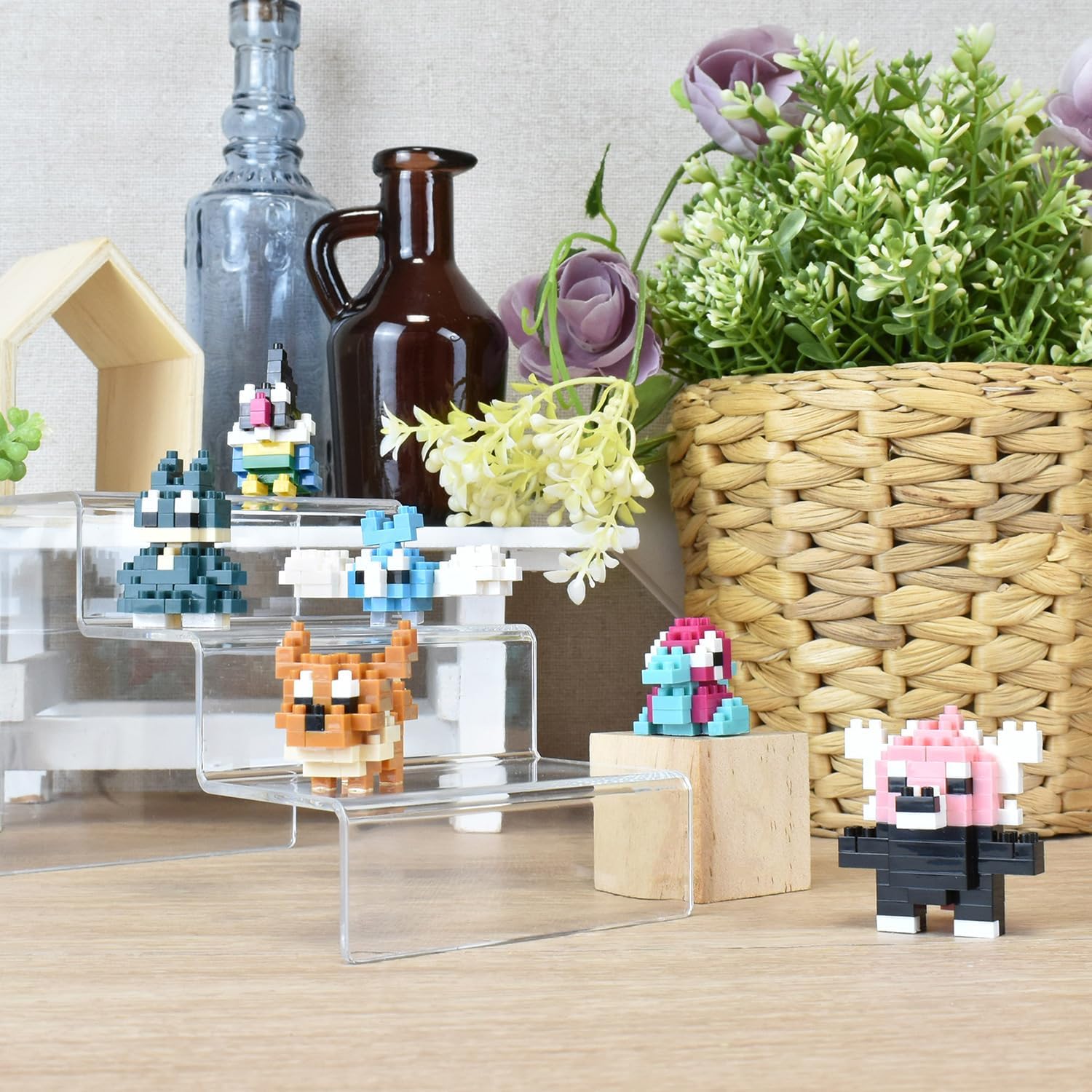 Thumbnail 4 de Bandai Nanoblock Pokémon Normal-Typ Pack NBPM14B – 6 Mini-Figuren zum Zusammenbauen