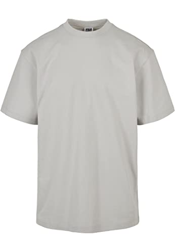 Detalle de Urban Classics TB006-Tall Tee: Camiseta Hombre de corte largo en Light Asfalto (3XL)