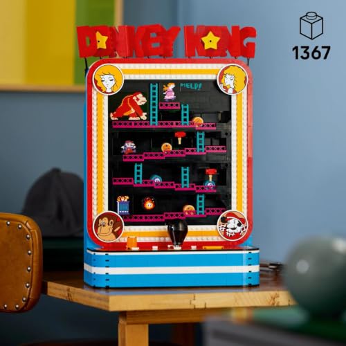 Thumbnail 2 de LEGO Super Mario Jeu d'arcade Donkey Kong 72051 – Authentiqe reproduction culte pour adultes