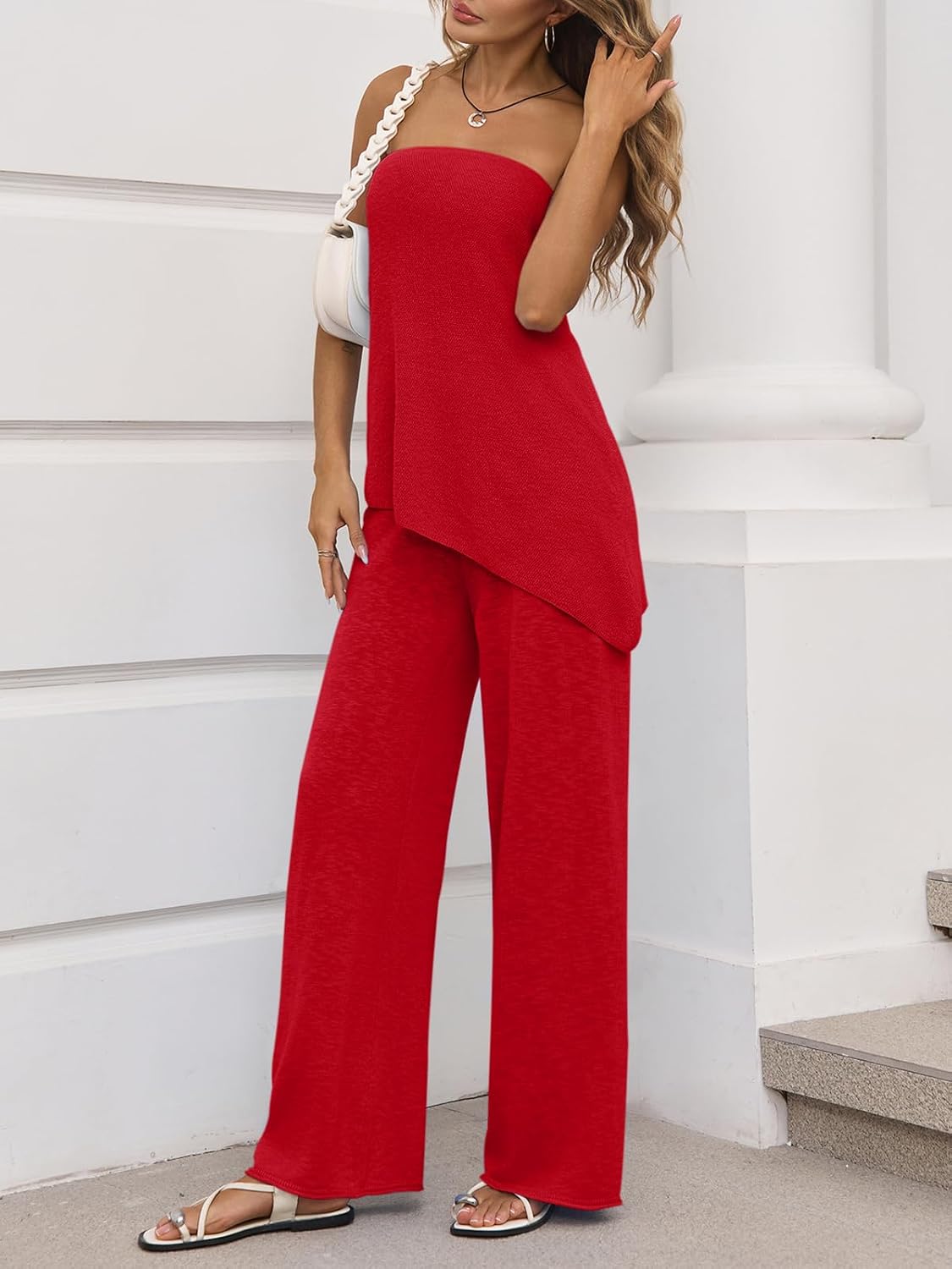 Detalle de Tankaneo Women's Knit Lounge Set