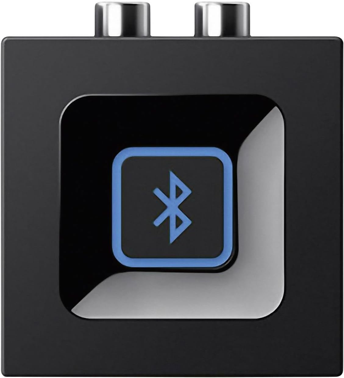 Detalle de Logitech kabelloser Bluetooth Audio-Empfänger mit Multipoint, 3,5-mm- & Cinch-Eingang (EU-Stecker) – Schwarz
