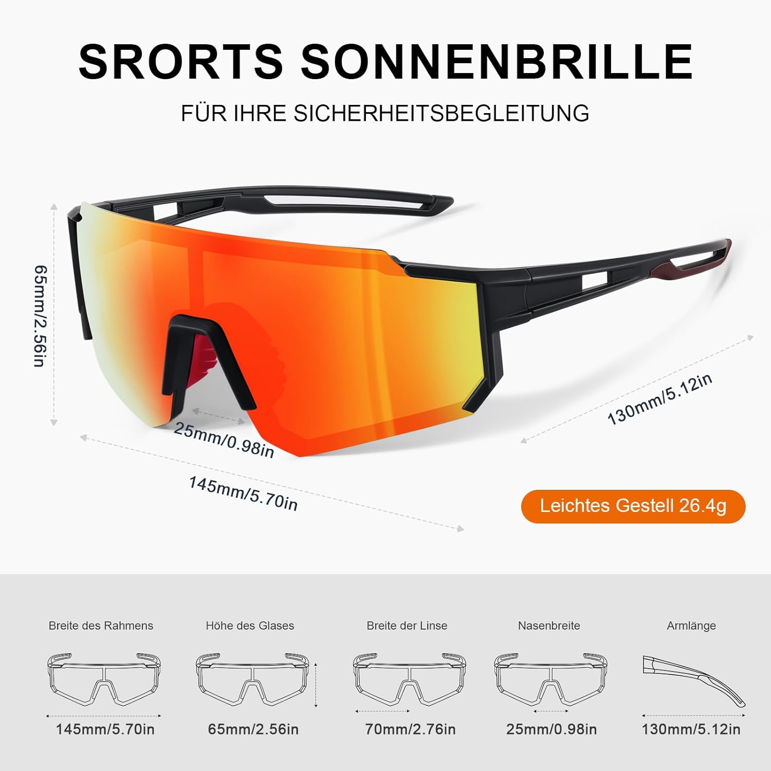 Thumbnail 2 de suoso Sportbrille Sonnenbrille