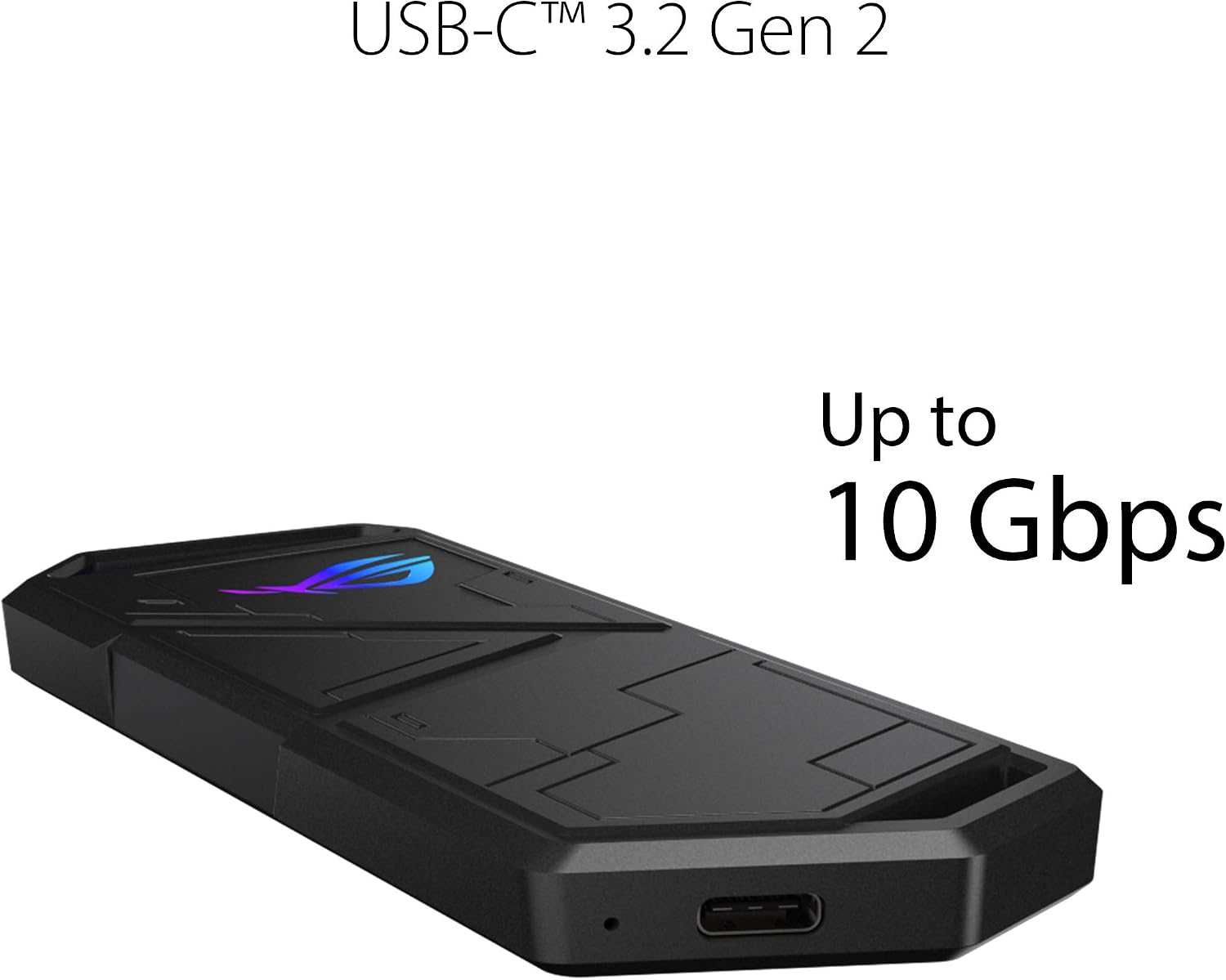 Detalle de ASUS ROG Strix Arion ESD-S1C M.2 NVMe SSD Enclosure, 10 Gbps USB-C