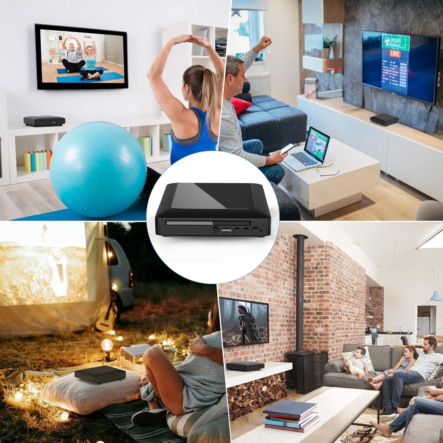 Thumbnail 6 de Ceihoit DVD Player 1080p 📺