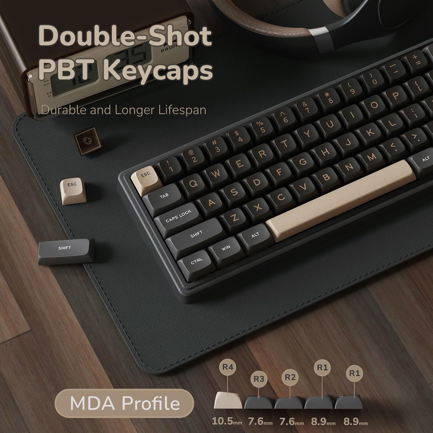 Detalle 2 de RK ROYAL KLUDGE R65 60% Mechanical Keyboard ⌨