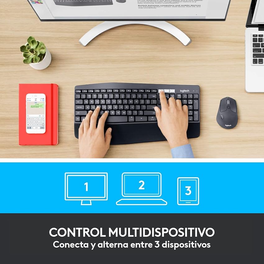 Thumbnail 4 de Logitech MK850 Combo teclado y ratón inalámbricos, 2,4 GHz 🖱