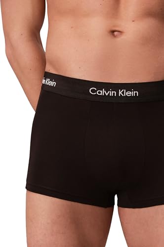 Thumbnail 3 de Calvin Klein Boxers Taille Basse – Lot de 3 Homme, Noir (Black W Black WB), M