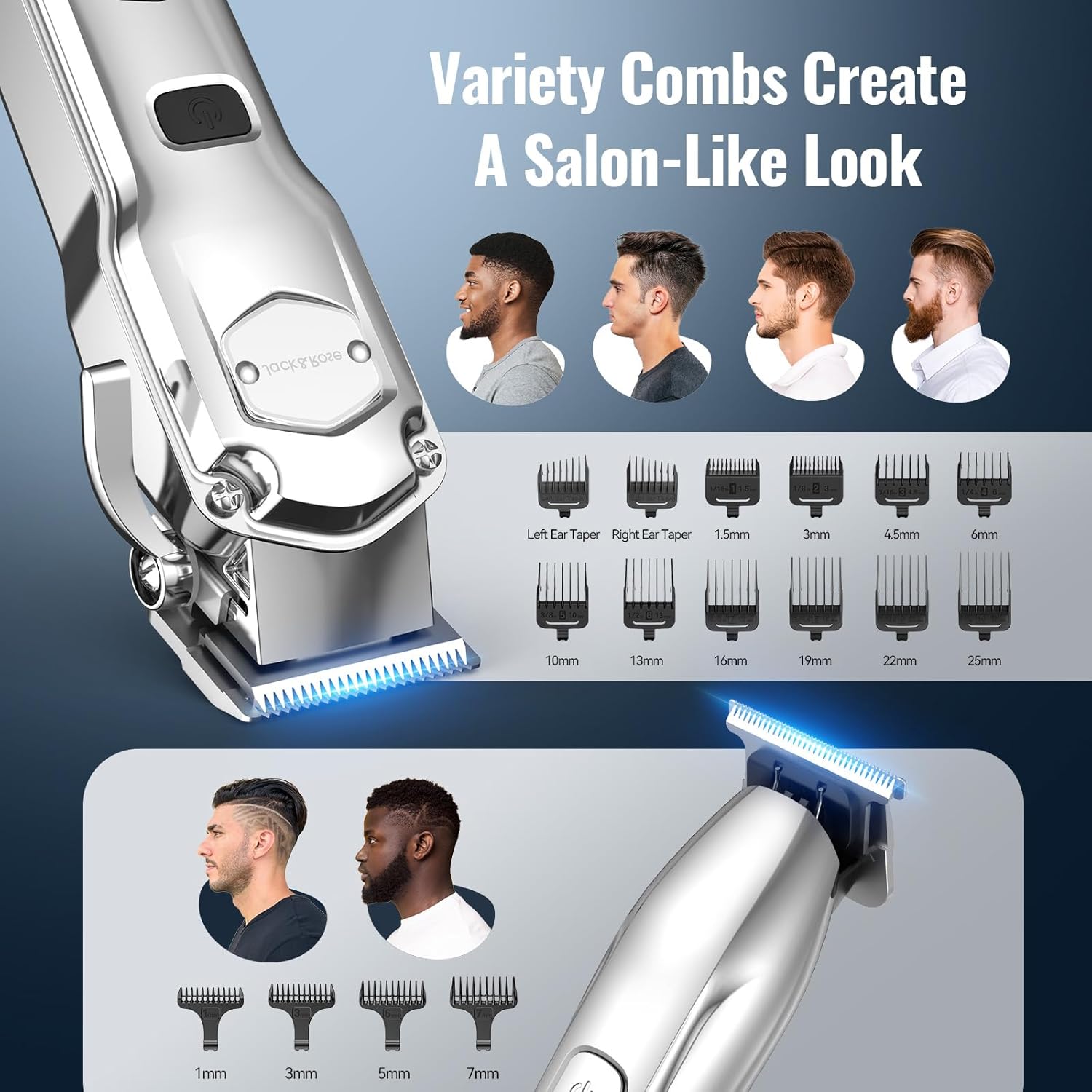 Thumbnail 5 de Jack & Rose 4-in-1 Hair Clippers Pro Kit