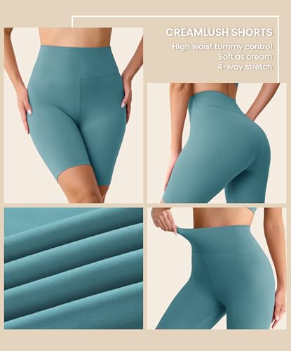 Detalle 2 de VALANDY Creamlush 8" High Waisted Cycling Shorts for Women