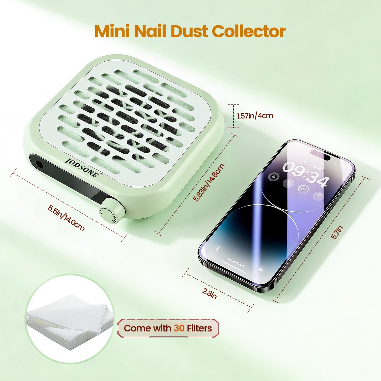 Thumbnail 1 de JODSONE 6000RPM Mini Nail Dust Collector