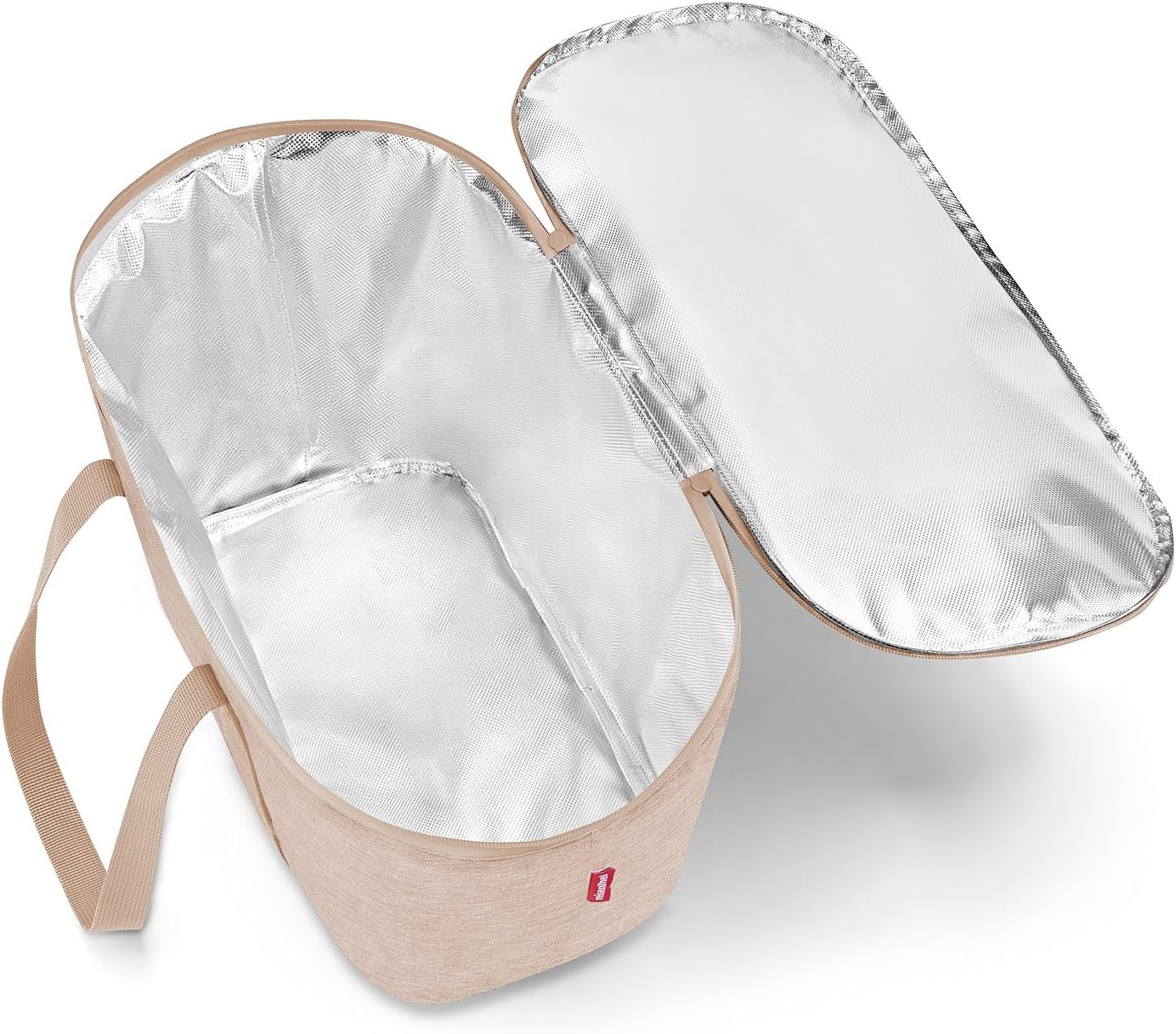 Detalle de reisenthel coolerbag Twist Coffee – Thermo-Kühltasche aus robustem Polyester, 20 l