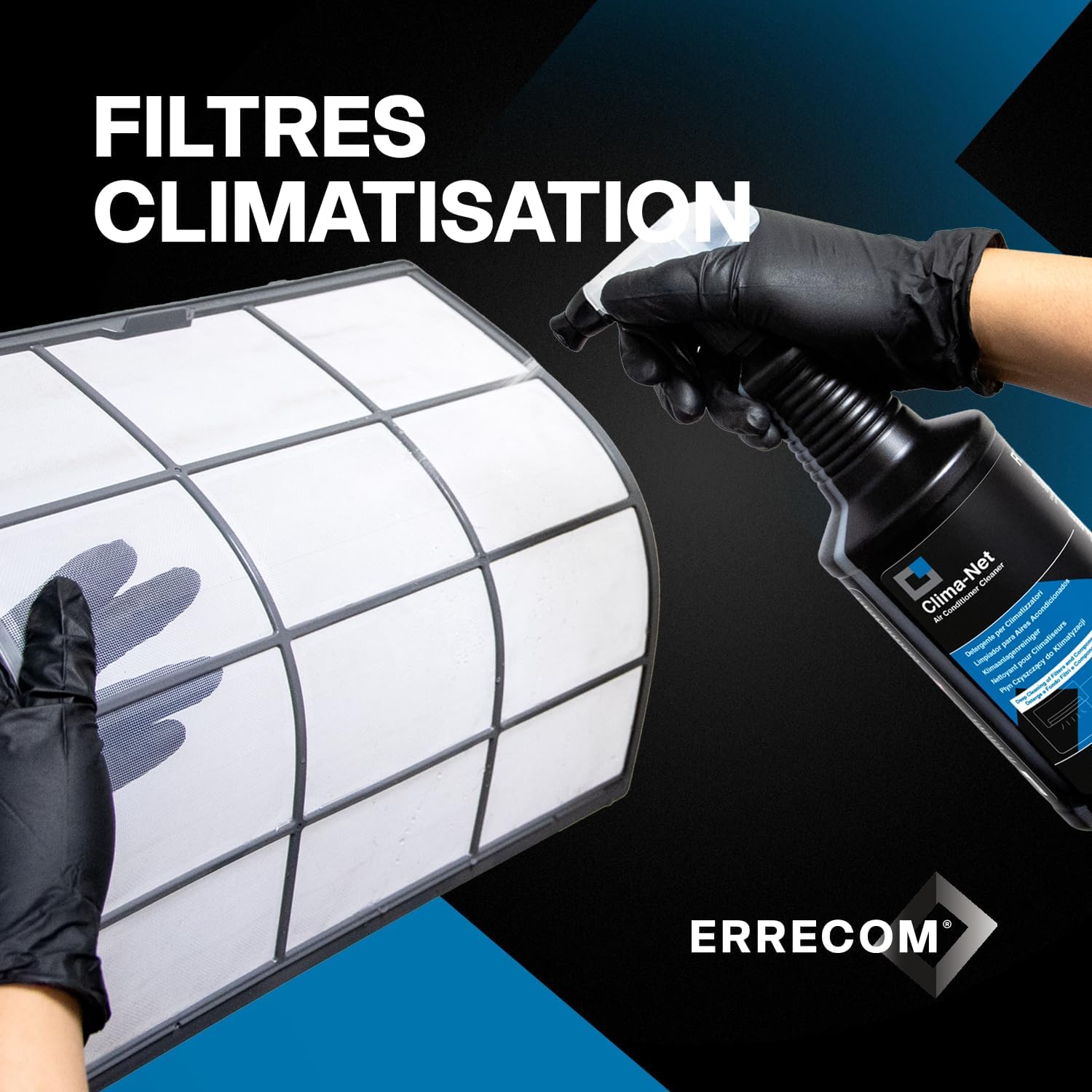 Thumbnail 3 de Errecom Clima-Net Maxi 1 Litre – Nettoyant universel pour climatiseurs et unités extérieures