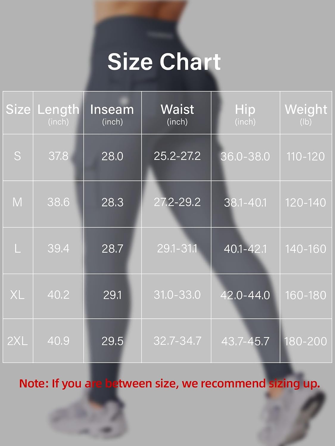 Detalle 2 de YEOREO CoreFlex Women's Cargo Leggings, Hidden Scrunch, Butt-Lifting, 25"/28