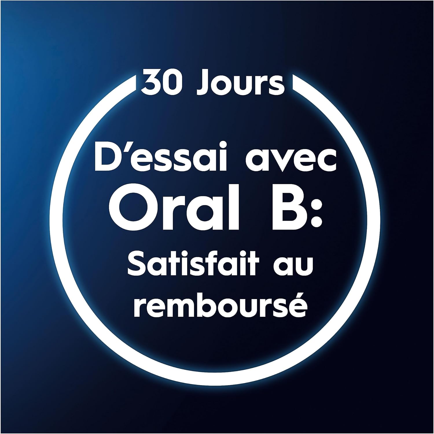 Detalle de Oral-B Pro 1 Blue : brosse à dents électrique ronde avec 3 modes et accessoire de remplacement