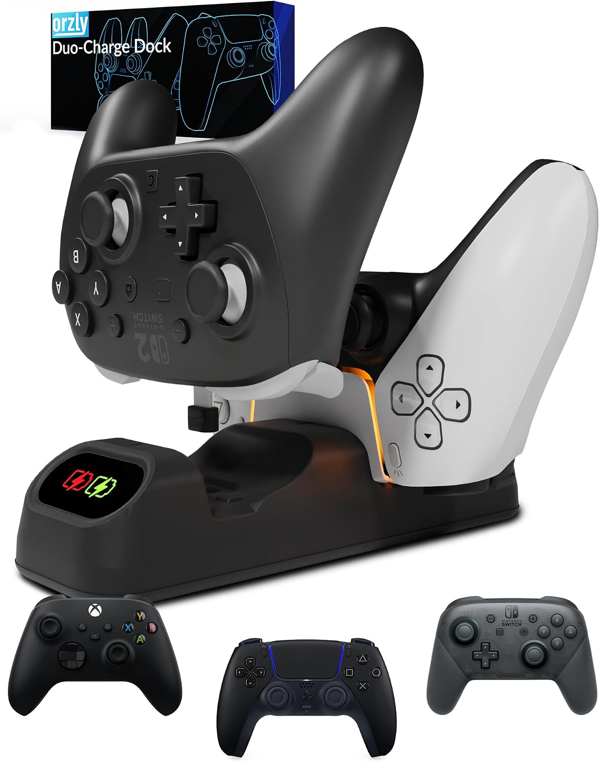 Detalle de Controller Charging Dock Stand Dual USB-C 2.5h