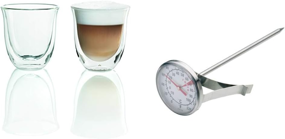 Thumbnail 3 de De'Longhi DLSC310 double-walled espresso glass set of 2