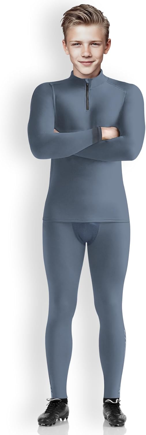 Thumbnail 4 de Penerl Skins for Boys Long Sleeve Top & Tights Football Compression Set