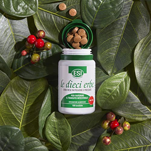 Detalle de ESI - Le Dieci Erbe: Integratore vegetale con Tarassaco, 100 tavolette