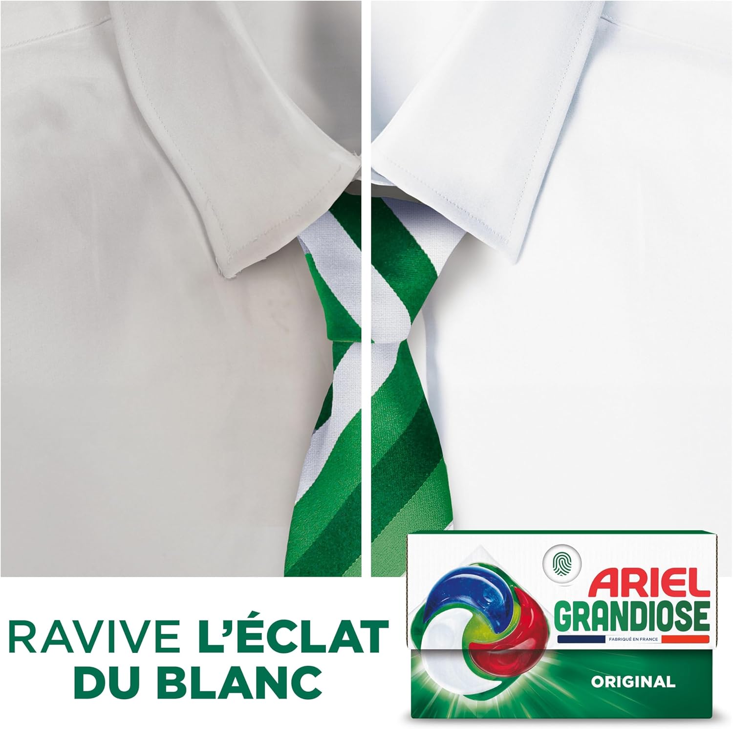 Thumbnail 3 de Ariel PODS Grandiose Original – Lessive en capsules 46 lavages, conçue pour lessives mixtes et dissolution rapide (fabriqué en France)