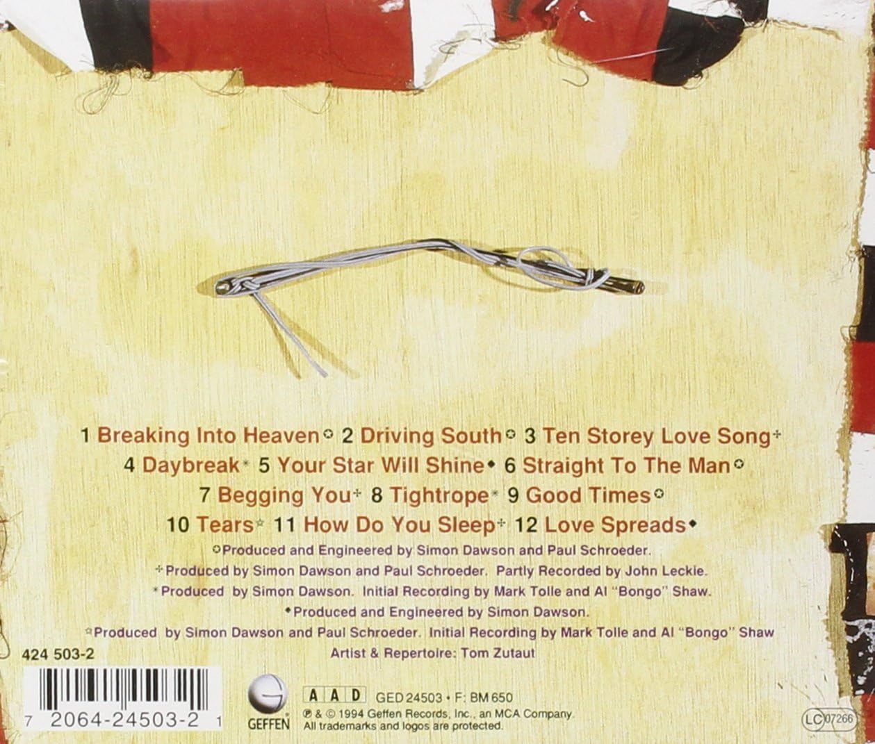 Thumbnail 1 de Geffen Second Coming keyword vinyl