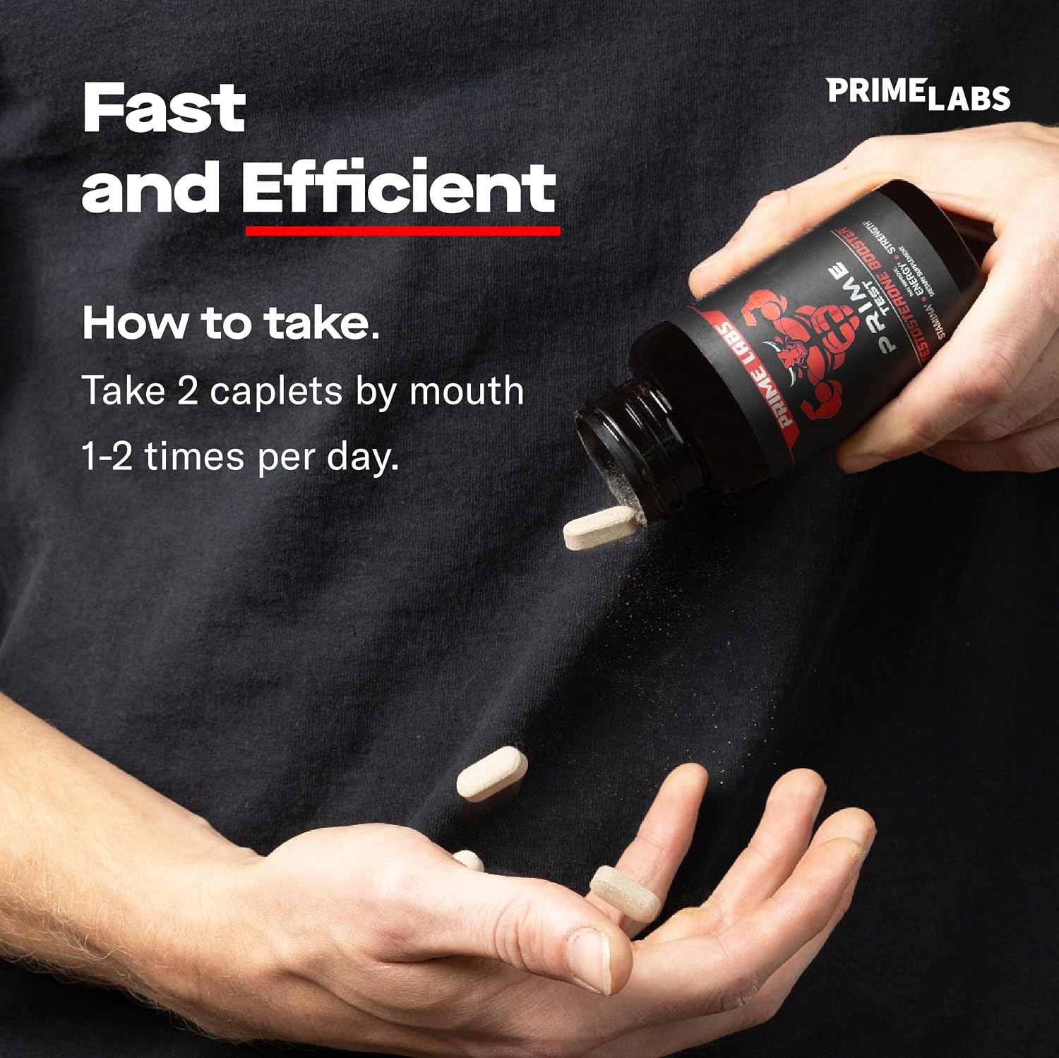 Detalle 2 de Prime Labs Testosterone Booster 60 Caplets